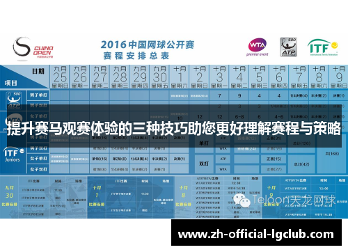 提升赛马观赛体验的三种技巧助您更好理解赛程与策略